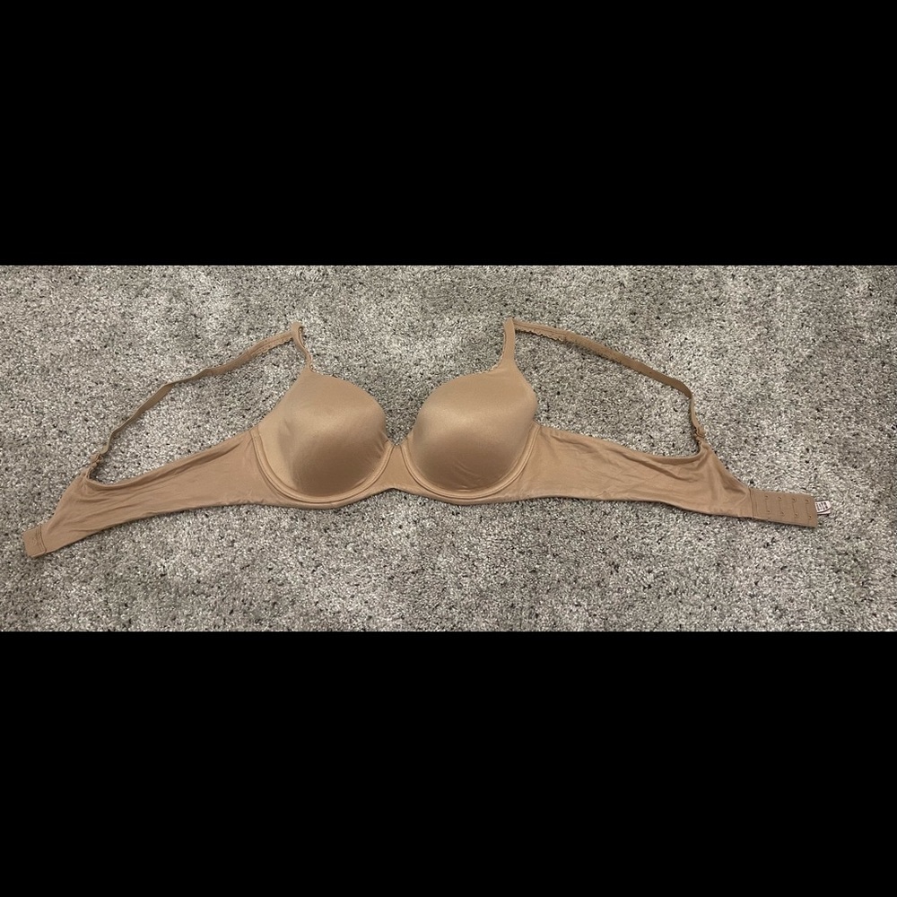 Body By Victoria Lined Demi Nude Bra - Size 38B